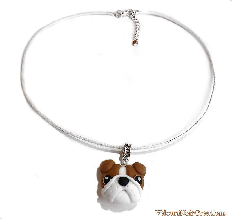 Collana con ciondolo con incisione senza catena Regali per cani bulldog francesi per proprietari collana personalizzata ciondolo in argento sterling - Italia