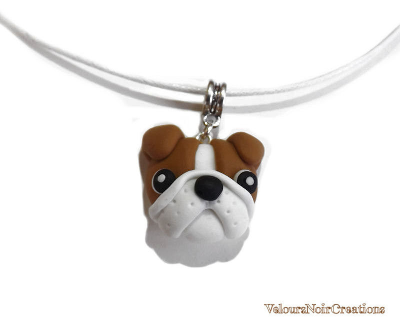 Wanda Silver Collana Ciondolo Bulldog Francese In Argento Sterling 925 - Gioiello Per Donna, Catena 40 Cm, Fatto In Spagna