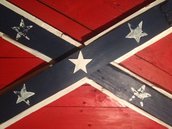 Quadro Bandiera Stati confederati