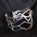 Bracciale "Medusa" realizzato in alluminio battuto