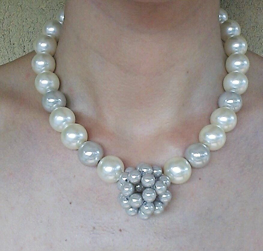 Orecchini Classici in argento con Perle Akoya | Oro Bianco e Argento | MIMI Milano