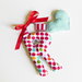 Ciondolo per portachiavi 'Lettere di stoffa': idea regalo per Mamma/Babbo o gadget per la festa di compleanno dei vostri bambini! 