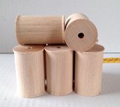 Rocchetti in legno grezzo cm 5,5