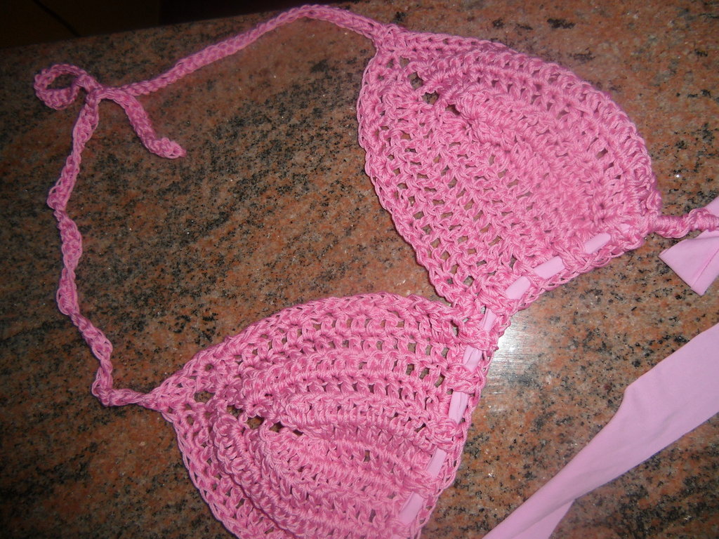 BIKINI ROSA ALL Donna Abbigliamento di Bijuox Creaz... su MissHobby