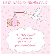 Lista nascita Federica C. - "I Pedovini"