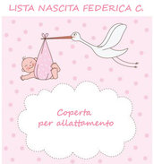 Lista nascita Federica C. - Coperta per allattamento