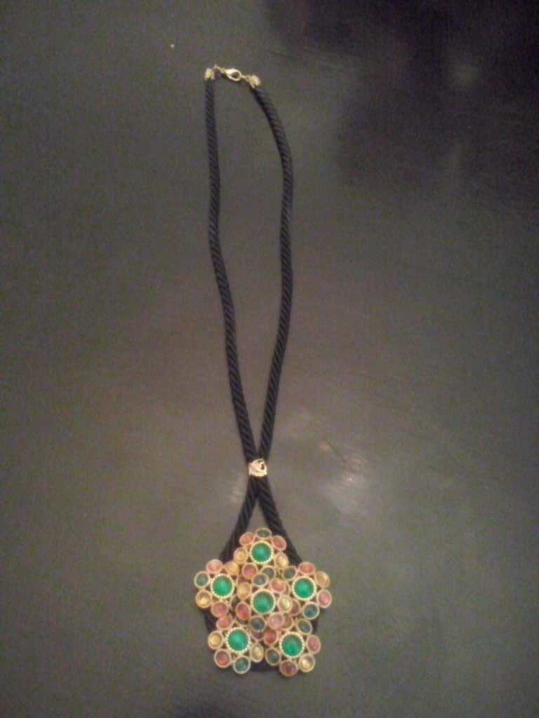 Collana Talismano Ragno In Metallo – Gioiello Gotico Per Costumi Halloween E Cosplay