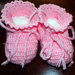 Scarpine lana neonato