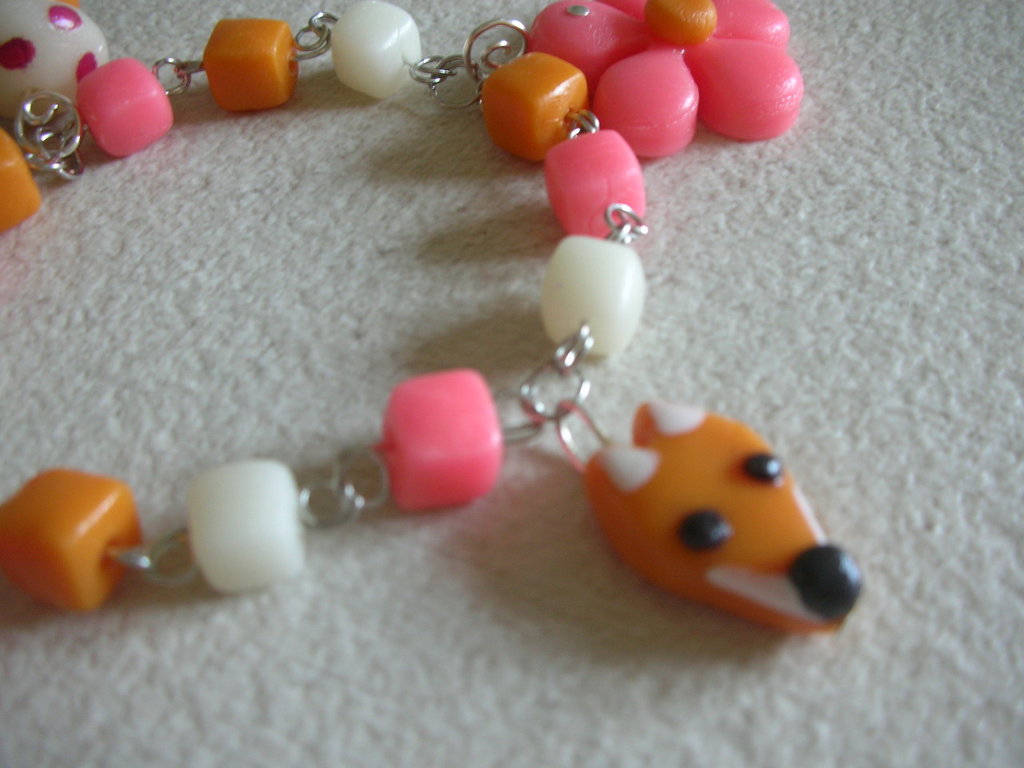 Bracciale con ciondoli a tema bosco e volpe 🦊 - Gioielli - Braccia