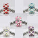 5 mix perle  con strass 11x7 mm 2 lotti disponibili affrettatevi