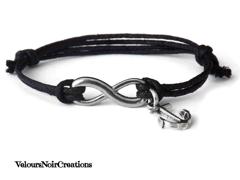 Gioielli ciondolo donna gambo infinito argento sterling 925 ametista