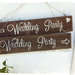 Cartelli in legno per matrimonio - Wedding wooden signs