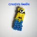 BRACCIALE MINION REALIZZATO CON ELASTICI 