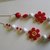 collana red flower