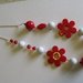 collana red flower