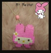 Collana my melody in pyssla