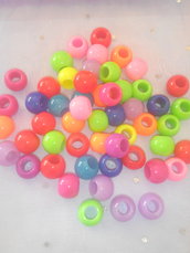 40 PERLE COLORATE 12MM