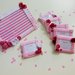 50 Cornici in feltro rosa e rosso: Bomboniere, calamite, idee regalo per ricordi che arredano!