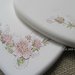 Cuore in gesso profumato stile shabby chic per bomboniere o segnaposto