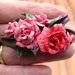 Ciondolo bouquet di rose