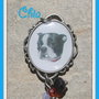 2 charms ciondolo cagnolino muso bull dog