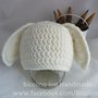 Berretta, cappello, cuffia di lana per bimbi piccolo coniglio.