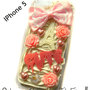 Cover iPhone 5 Paris I love Parigi rose, tour eiffel cute, cuori stelle