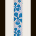 schema bracciale fiori blu in stitch peyote pattern - solo per uso personale