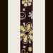schema bracciale fiori marroni in stitch peyote pattern - solo per uso personale