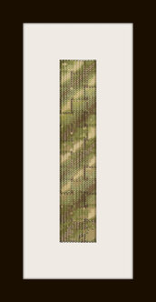 schema bracciale intreccio oro in stitch peyote pattern - solo per uso personale