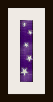 schema bracciale notte stellata in stitch peyote pattern - solo per uso personale