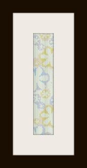 schema bracciale risalto di fiori in stitch peyote pattern - solo per uso personale