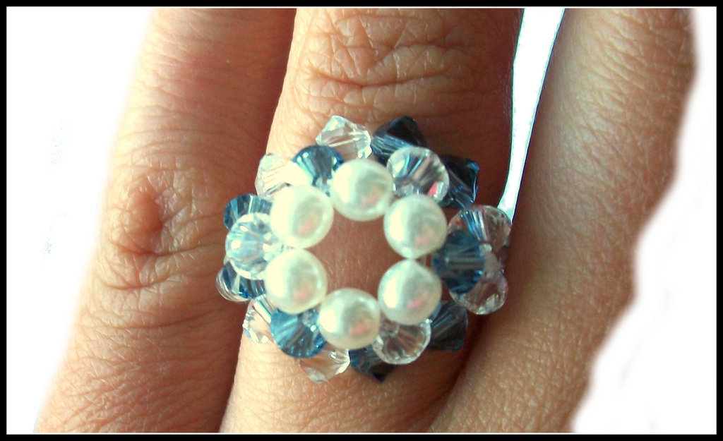 100 Perle Di Vetro A Facette 10mm Bianco – Biconi Con Foro Per Gioielli Fai Da Te | PATIKIL