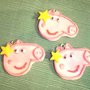 UN CIONDOLO   A SCELTA -  PEPPA PIG  - fimo -  - idea regalo, feste compleanno