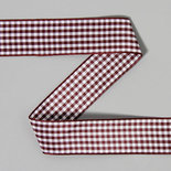 Nastro A Quadretti Rosa 20mm X 25 Metri In Poliestere - Per Confezioni Regalo, Decorazioni Feste, Matrimoni, Bomboniere, Artigianato, Fiocchi