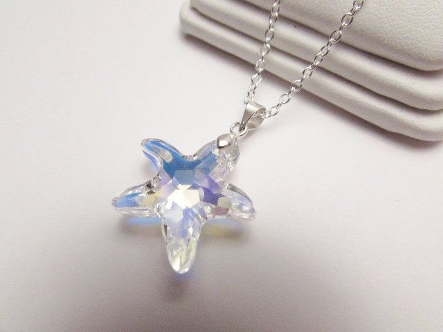 Stella Marina" - Ciondolo In Cristallo Swarovski - Gioielli - Cion - Foto 9