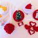 Set di decorazioni di feltro per l'albero di Natale: idee regalo in pannolenci per un Natale hand-Made!