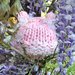  Cappellino neonata fatto a mano Accessori neonato Orsetta romantica