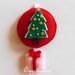 Addobbo per l'albero di Natale ' Albero di Natale decorato': una decorazione in morbido feltro imbottito!