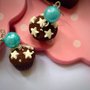 Orecchini cupcake pan di stelle 