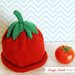 Cappellino in Lana per bimbo e bimba, Cappellino Pomodoro, Baby Magic Fruit Hats!