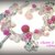 Bracciale charms argento tibetano tè, teiera, cucchiaino tazzina, perle e cristalli rosa