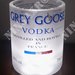 3 Bicchieri Bottiglia Vodka Grey Goose Old Fashion Led