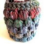 Pattern per realizzare LO SCALDACOLLO PUFF a crochet uncinetto di Tramontana Uniquely Couture