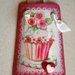 Tegole. Tegola muffin rose rosse, in miniatura: bomboniera o idea regalo!
