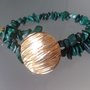 bracciale chips malachite