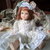 Bambola in ceramica "La dama bianca"