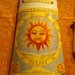  Tegole: tegola di terracotta con sole. Idea regalo e Bomboniera