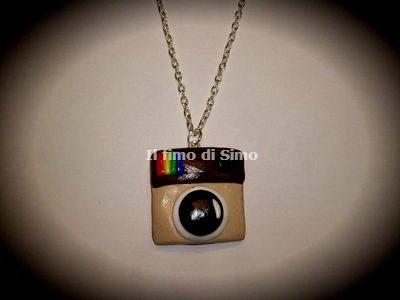collana instagram in fimo collana instagram in fimo