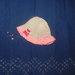 Cappellino neonato bimba fatto a mano uncinetto 